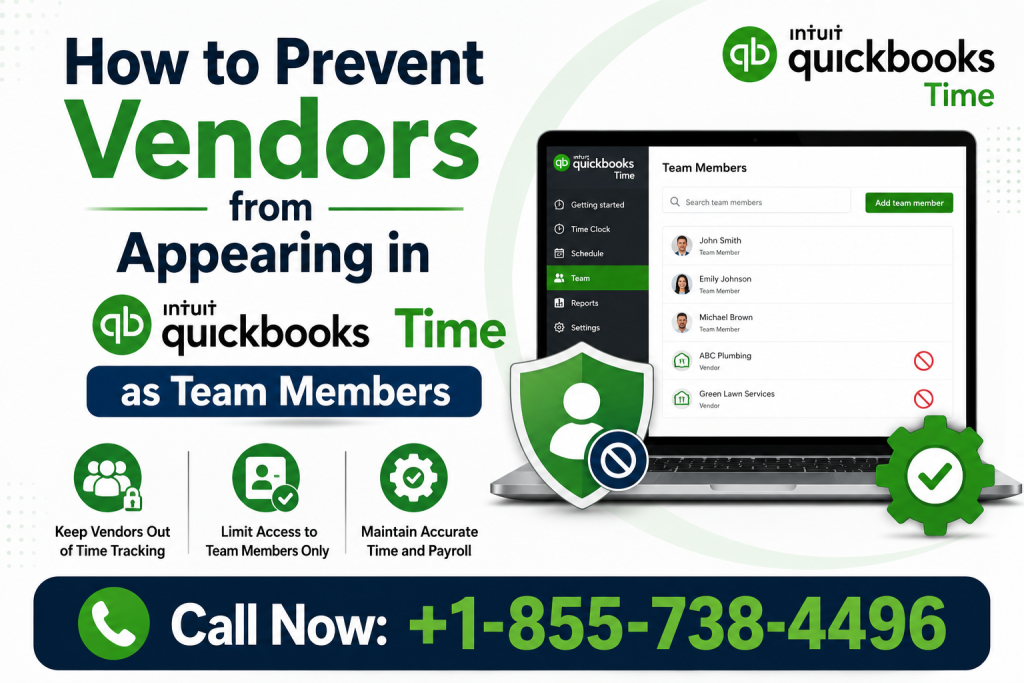 Prevent Vendors from Appearing in QuickBooks Time