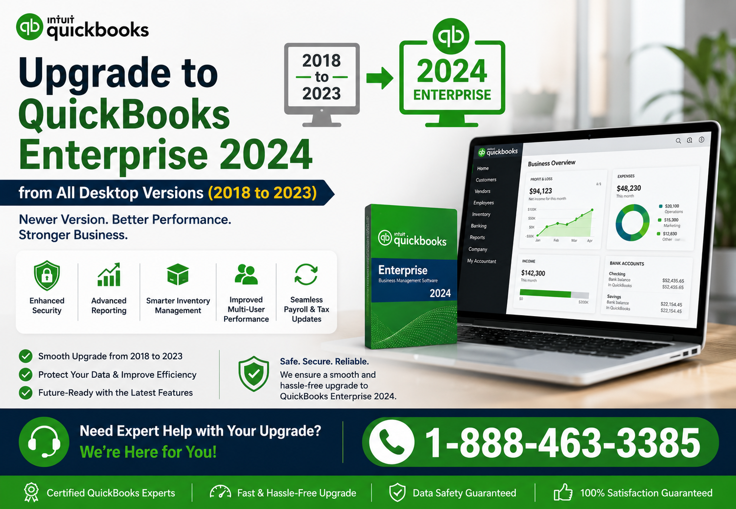 Upgrade to QuickBooks Enterprise 2024